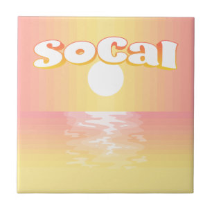 Carreau Coucher de soleil SoCal