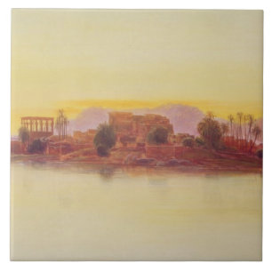 Carreau Coucher du soleil, 1861 (panneau)
