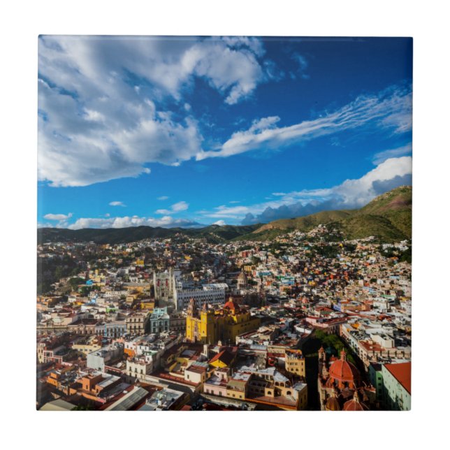 Carreau Coucher du soleil de Guanajuato (Devant)