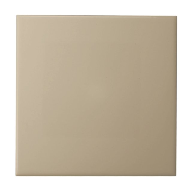 Carreau Couleur Dark Khaki C3B091, avec option pour ajoute (Devant)