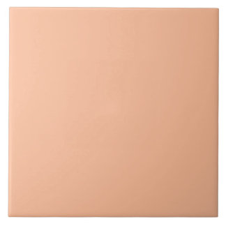 Carreau Couleur de crème personnalisée vintage Apricot Pea