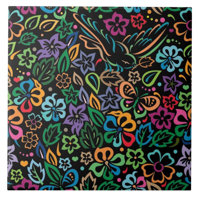 Carreau Couleur de vie (Devant)