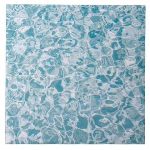 Carreau Couleur d'eau bleue