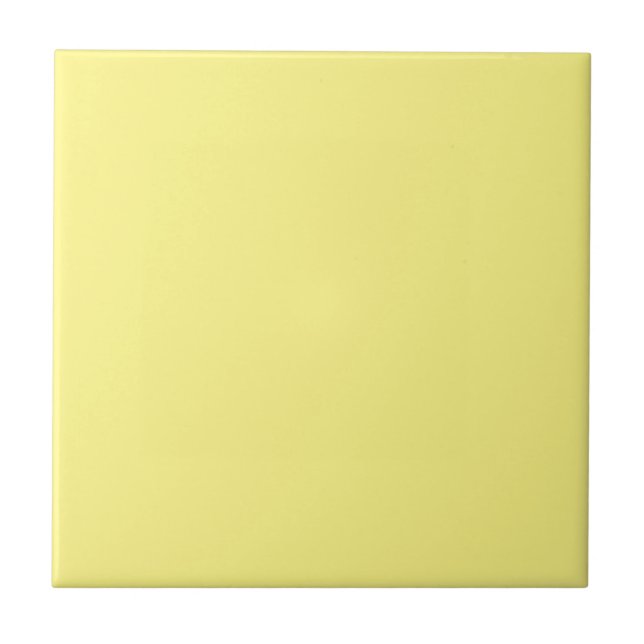 Carreau Couleur FFF888 jaune clair avec option pour ajoute (Devant)