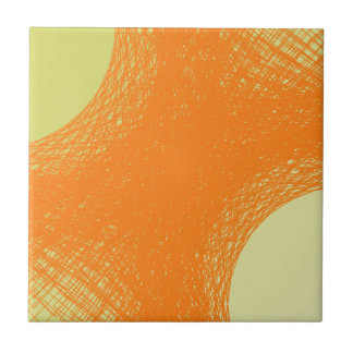 Carreau couleur orange funky