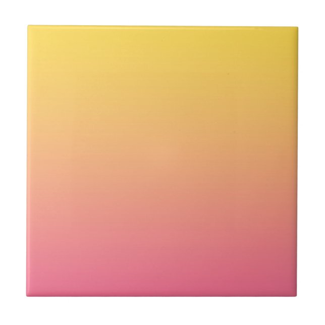 Carreau Couleur Rose Jaune (Devant)