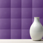 Carreau Couleur solide Améthyste violet<br><div class="desc">Couleur solide Amethyst violet design.</div>