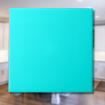 Carreau Couleur solide Aqua | Classique | Élégant<br><div class="desc">Couleur solide Aqua | Classique | Élégant | tendance | Style | Cadeau</div>