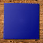 Carreau Couleur solide bleu cadmium<br><div class="desc">Couleur solide bleu cadmium</div>