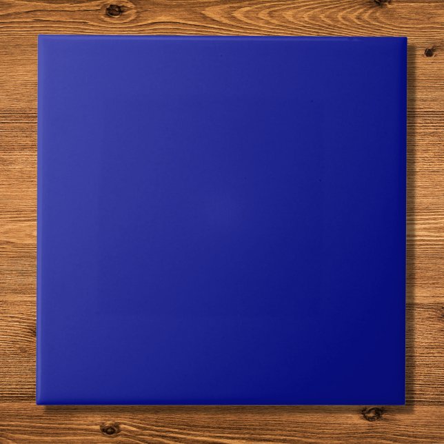 Carreau Couleur solide bleu cadmium (Créateur téléchargé)
