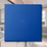 Carreau Couleur solide bleu Cobalt | Classique | Élégant<br><div class="desc">Couleur solide bleu Cobalt | Classique | Élégant | tendance | Style | Cadeau</div>