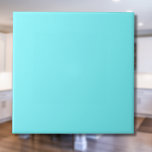 Carreau Couleur solide bleu néon électrique | Classique |<br><div class="desc">Couleur solide bleu néon électrique | Classique | Élégant | tendance | Style | Cadeau</div>