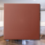 Carreau Couleur solide Brown châtaigne | Classic Elegant<br><div class="desc">Couleur solide Brown châtaigne | Classique | Élégant | tendance | Style | Cadeau</div>