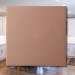Carreau Couleur solide Brown noisette | Classic Elegant<br><div class="desc">Brown de noisette - Voici l'allure intemporelle de la conception couleur solide : un mélange captivant de forme classique et d'élégante simplicité. Ce design est une célébration de la puissance et de la beauté que l'on retrouve dans une teinte unique et frappante. Élégant, le design de couleurs massives embrasse l'essence...</div>