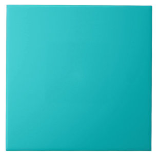 Carreau Couleur solide clair turquoise