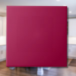 Carreau Couleur solide de canneberge | Classique | Élégant<br><div class="desc">Couleur solide de canneberge | Classique | Élégant | tendance | Style | Cadeau</div>