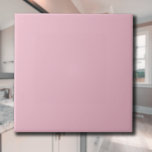 Carreau Couleur solide de champagne rose | Classic Elegant<br><div class="desc">Couleur solide de champagne rose | Classique | Élégant | tendance | Style | Cadeau</div>