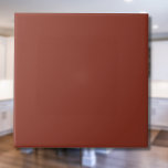 Carreau Couleur solide de l'ombre brûlé | Classique | Élég<br><div class="desc">Couleur solide de l'ombre brûlé | Classique | Élégant | tendance | Style | Cadeau</div>