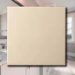 Carreau Couleur solide Eggshell | Classic Elegant<br><div class="desc">Couleur solide Eggshell | Classique | Élégant | tendance | Style | Cadeau</div>