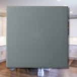Carreau Couleur solide gris tempête | Classic Elegant<br><div class="desc">Couleur solide gris tempête | Classique | Élégant | tendance | Style | Cadeau</div>
