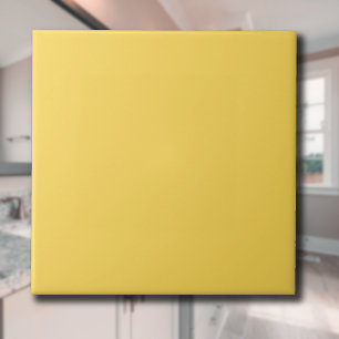 Carreau Couleur solide jaune moutarde   Classic Elegant