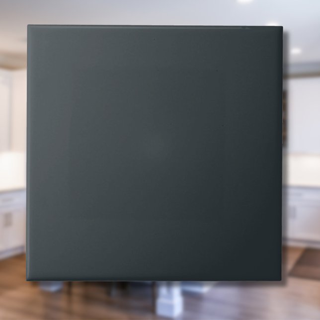 Carreau Couleur solide métallique | Classic Elegant (Créateur téléchargé)