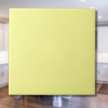 Carreau Couleur solide Pastel Buttercup | Classique | Élég<br><div class="desc">Couleur solide Pastel Buttercup | Classique | Élégant | tendance | Style | Cadeau</div>