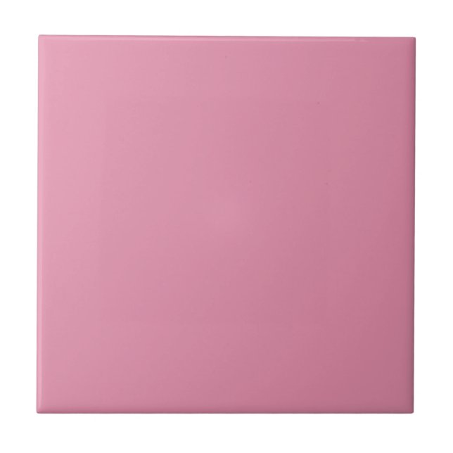 Carreau Couleur solide rose charmant (Devant)