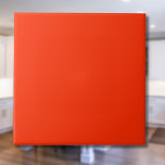 Carreau Couleur solide rouge vif | Classique | Élégant<br><div class="desc">Couleur solide rouge vif | Classique | Élégant | tendance | Style | Cadeau</div>