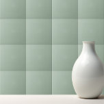 Carreau Couleur solide Sage Mist vert clair<br><div class="desc">Couleur solide Sage Mist design vert clair.</div>