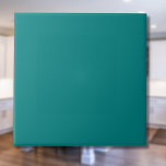 Carreau Couleur solide turquoise | Classique | Élégant<br><div class="desc">Couleur solide turquoise | Classique | Élégant | tendance | Style | Cadeau</div>
