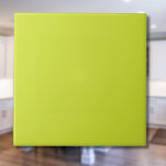 Carreau Couleur solide vert poire | Classique | Élégant<br><div class="desc">Couleur solide vert poire | Classique | Élégant | tendance | Style | Cadeau</div>