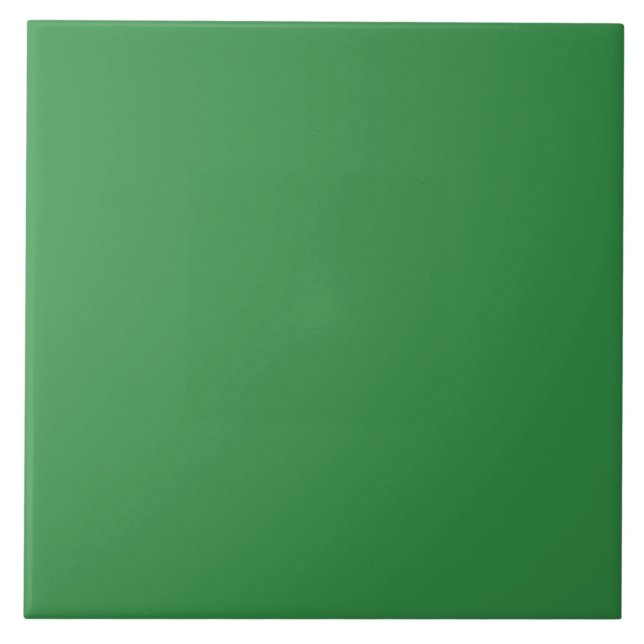 Carreau Couleur solide verte (Devant)