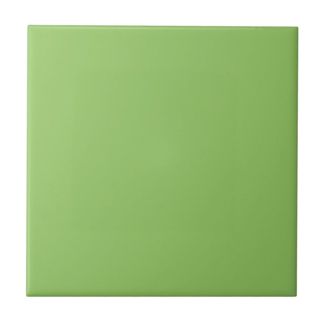 Carreau Couleur solide verte laitue (Devant)