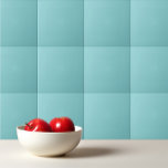 Carreau Couleur uni Aqua Splash bleu<br><div class="desc">Aquarellée couleur uni Aqua Splash bleu design.</div>