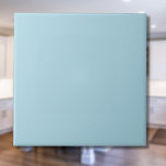 Carreau Couleur uni bleu clair | Classic Elegant<br><div class="desc">Couleur uni bleu clair | Classique | Élégant | tendance | Style | Cadeau</div>