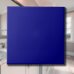 Carreau Couleur uni bleu marine | Classique | Élégant<br><div class="desc">Couleur uni bleu marine | Classique | Élégant | tendance | Style | Cadeau</div>