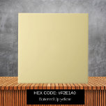 Carreau Couleur uni jaune<br><div class="desc">Carreaux en céramique Jaune</div>