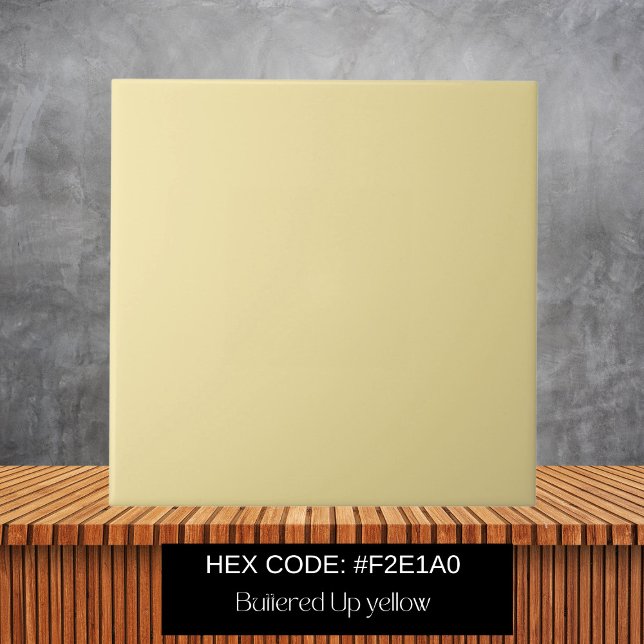 Carreau Couleur uni jaune (Créateur téléchargé)