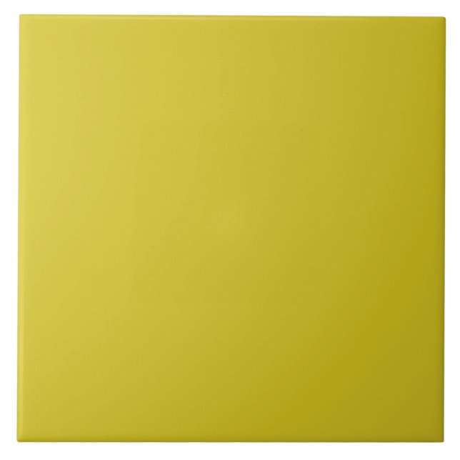 Carreau Couleur uni jaune (Devant)