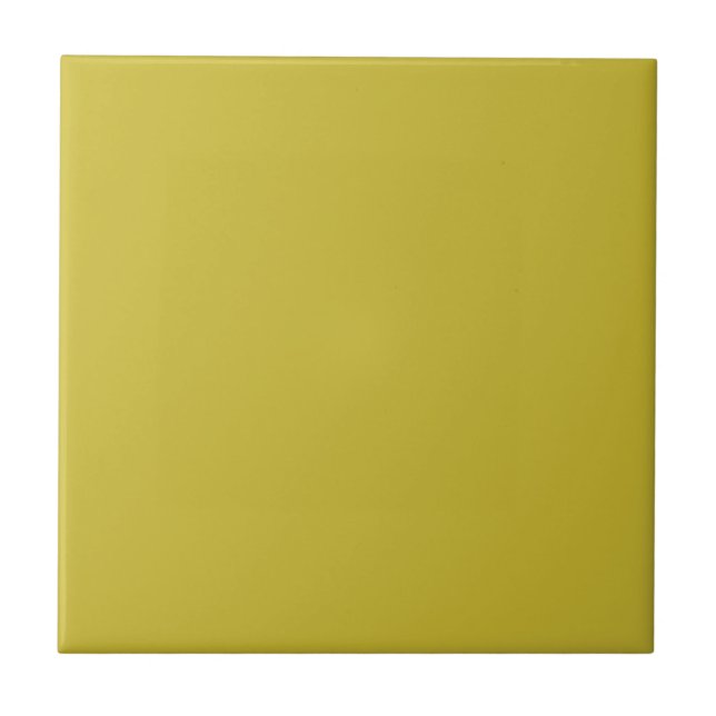 Carreau Couleur uni jaune clair vert pâle Oeil de serpent (Devant)