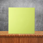 Carreau Couleur uni minimaliste jaune vert jaune<br><div class="desc">Voici notre Carrelage en céramique couleur verte jaune, un ajout subtil mais charmant à votre espace. Avec sa douce teinte jaune pastel évoquant le maïs frais, ce carrelage apporte chaleur et luminosité à toutes les chambres. Parfait pour créer une atmosphère minimaliste et accueillante dans votre cuisine, salle de bain ou...</div>