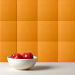 Carreau Couleur uni orange clair Marigold<br><div class="desc">Couleur uni orange clair Marigold design.</div>