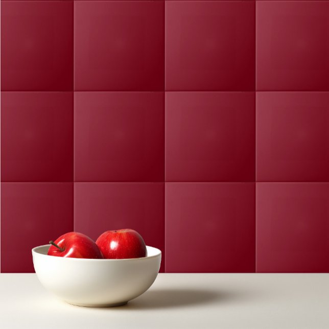 Carreau Couleur uni rouge grenat (Créateur téléchargé)