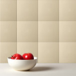 Carreau Couleur uni sable clair beige néerlandais blanc<br><div class="desc">Design blanc hollandais couleur sable clair et uni.</div>