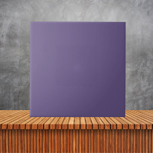 Carreau Couleur uni violet violet africain minimaliste