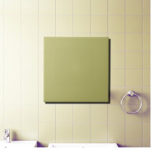 Carreau Couleur unie olive