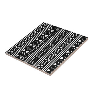 Carreau Couleur variable de MudCloth d'Africain noir du