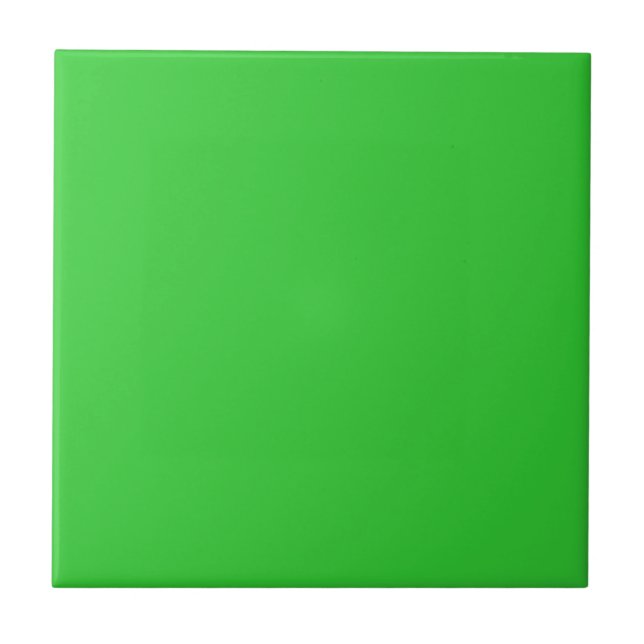 Carreau couleur vert citron (Devant)