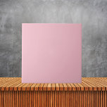 Carreau Couleur Vintage rose uni minimaliste<br><div class="desc">Couleur Vintage rose uni minimaliste</div>